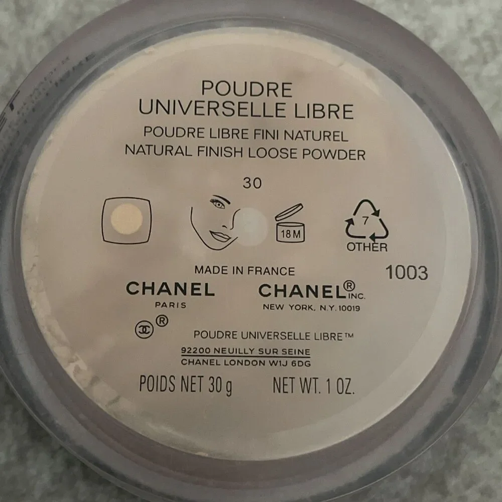 CHANEL POUDRE UNIVERSELLE LIBRE NATURAL FINISH LOOSE POWDER - #30 New
